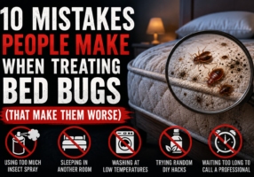 Common bed bug treatment mistakes homeowners make